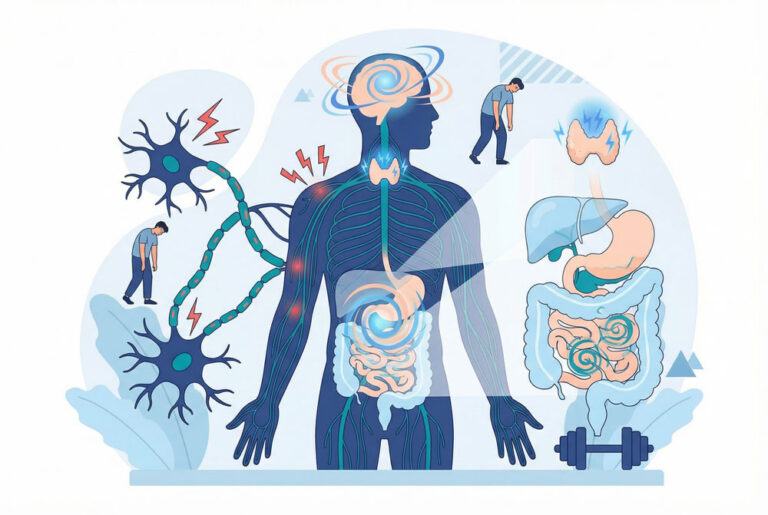 Randsymptome des Funktionellen Syndroms nach Prof. Dr. med. Thure v. Uexkuell